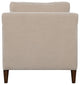 Las Vegas Upholstered Club Chair, Fawn