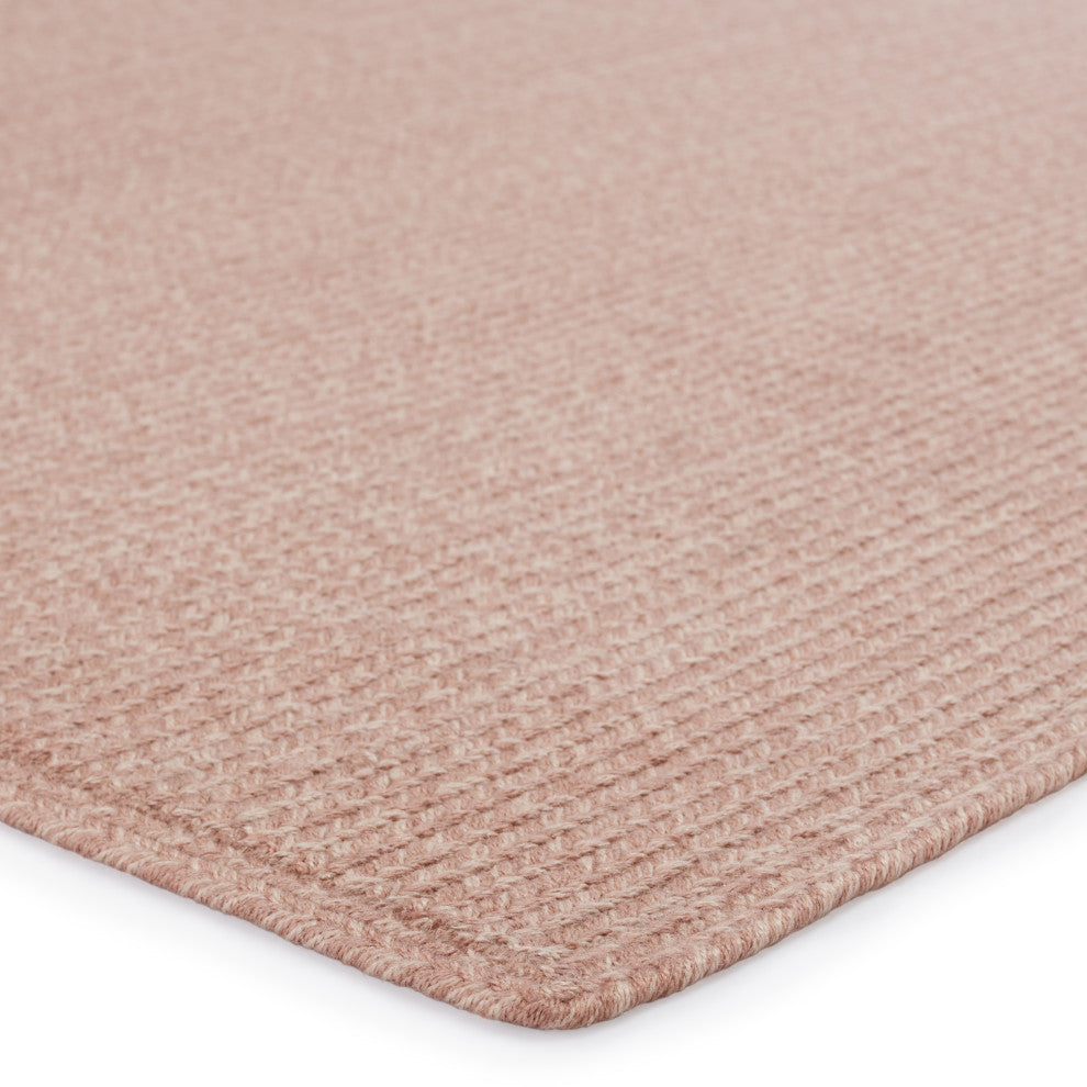 Jaipur Living Dumont Indoor/ Outdoor Solid Light Tan Area Rug 4'X6'