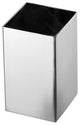 Square Polished Chrome Toothbrush Holder