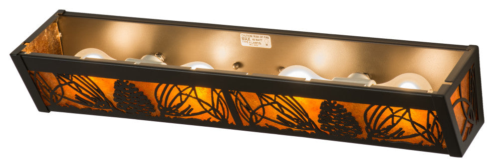 24W Mountain Pine Vanity Light