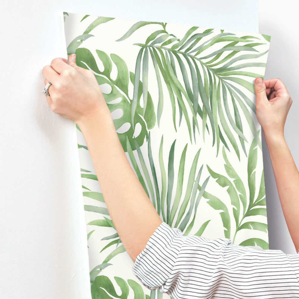 Green Paradise Palm Wallpaper