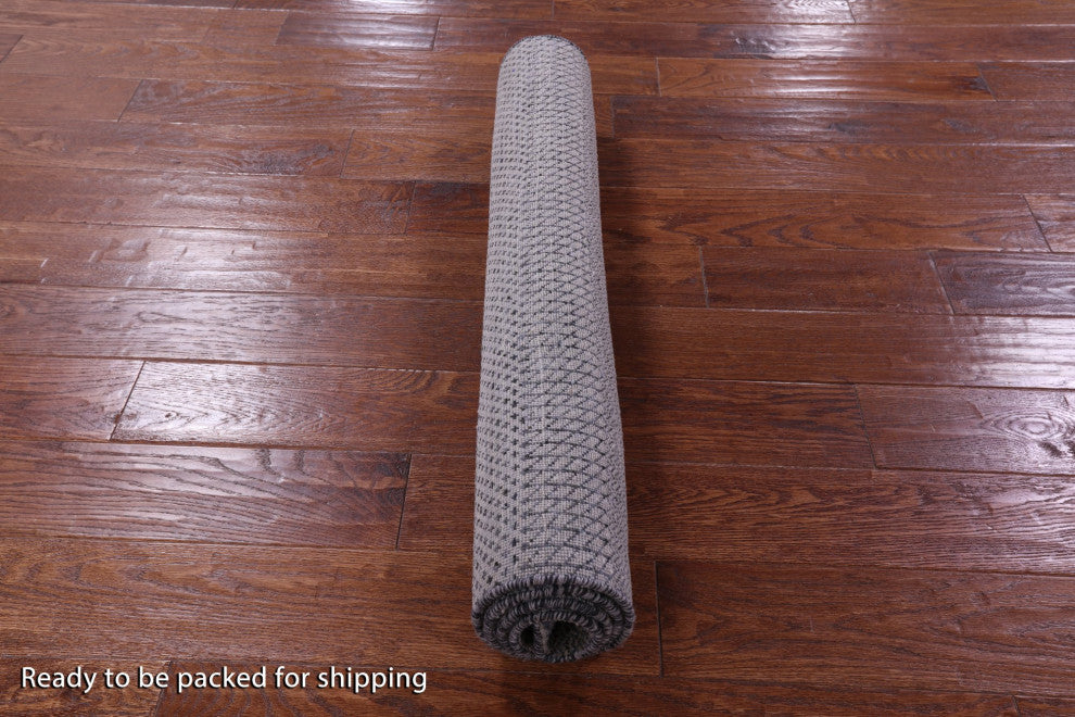 Savannah Grass Handmade Wool and Silk Rug 3' 0" X 4' 9" Q11528