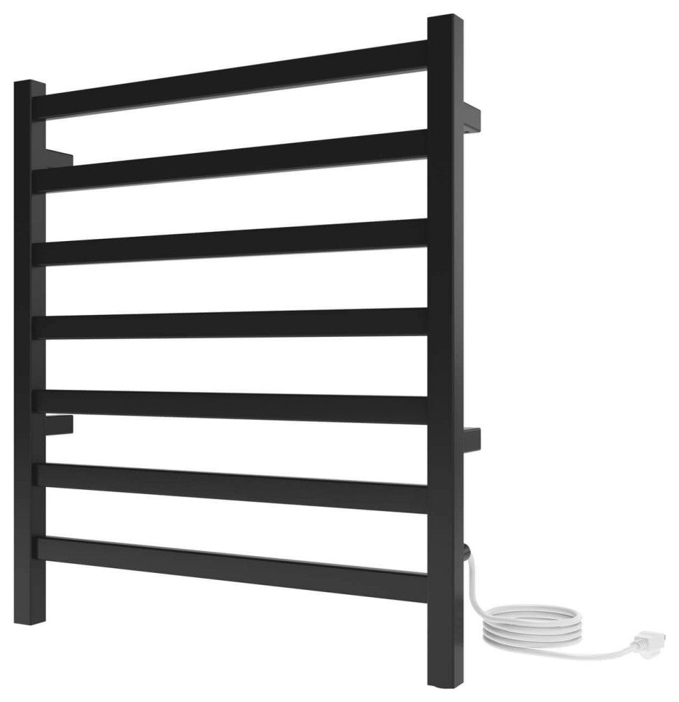 ICO Bath Square Plug-In Electric Towel Warmer - Square Bar