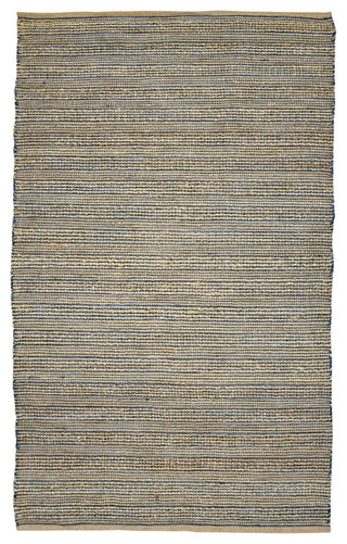 Naturals Sinclair Area Rug, Navy, 2' x 3', Striped
