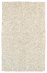 Hailey Heathered Ivory Hand-Crafted Area Rug, 3'x5'