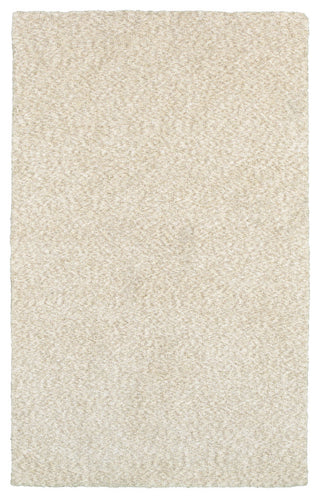 Hailey Heathered Ivory Hand-Crafted Area Rug, 3'x5'
