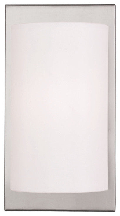 Meridian Wall Sconce, Brushed Nickel