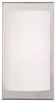 Meridian Wall Sconce, Brushed Nickel