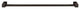 Alno Modern Towel Bar in Bronze