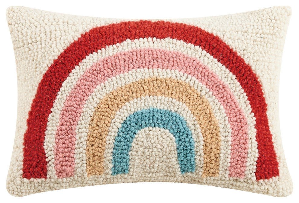 Rainbow Hook Pillow