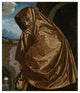 "Saint Mary Magdalene at the Sepulchre" Paper Art, 21"x24"