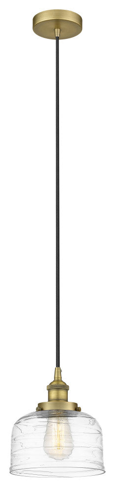 Innovations 616-1PH-BB-G713 1-Light Mini Pendant, Brushed Brass