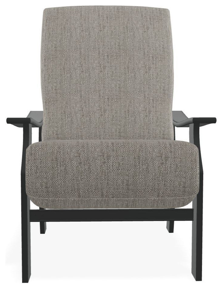 St. Catherine Deep Seat Outdoor Armchair, Thatch Ash/Graphite