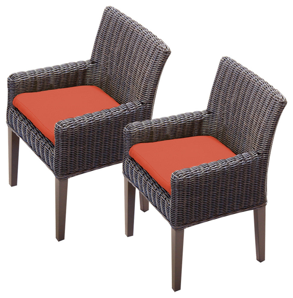 2 Venice Dining Chairs With Arms