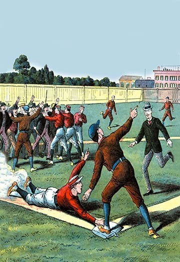 A Bad Call Upsets Everyone - Gallery Wrapped Canvas Art 28" x 42"