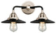 Innovations 288-2W-BPN-M6-BK-LED 2-Light Bath Vanity Light Black Polished Nickel