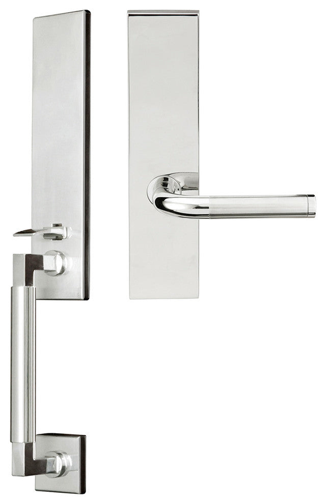 Vienna Lever, Mortise Full Dummy Handleset, Right Hand