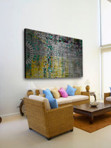 "Agadir" Print on Brushed Aluminum, 45"x30"