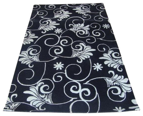 Safavieh Soho SOH218A 6' Round Charcoal Rug