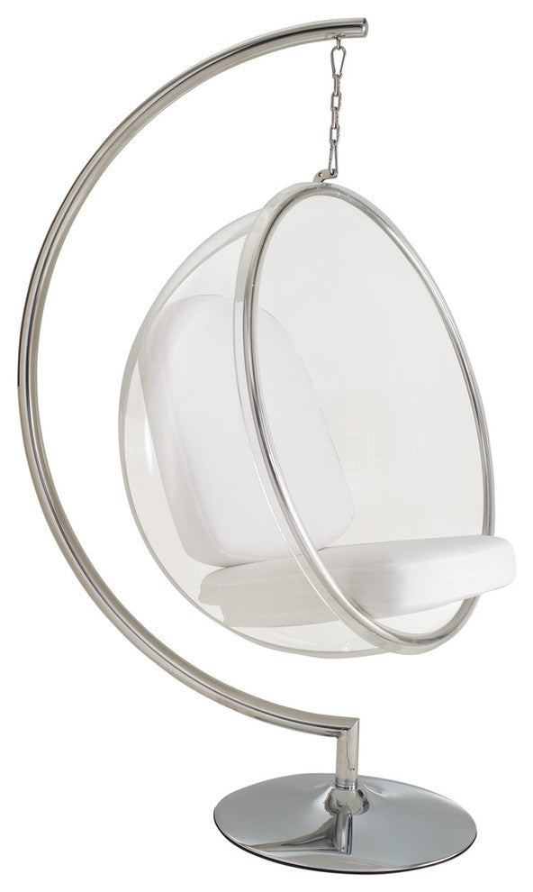 Modway Ring Lounge Chair, White