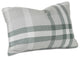 12"x18" Pacifica Lumbar Throw Pillow by Astella, Tartan Jade
