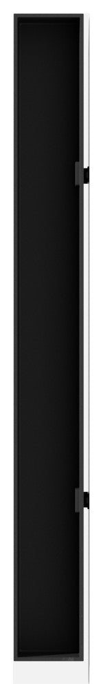 Veadek Geo Series Hanging Planter, Black, 32", 1 Pack