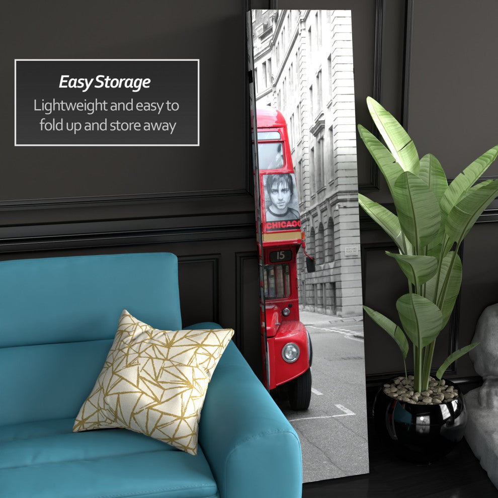 6' Tall Double Decker Bus Room Divider