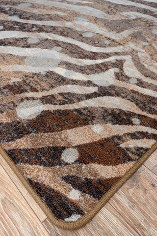 Modern Zebra, 8' Round