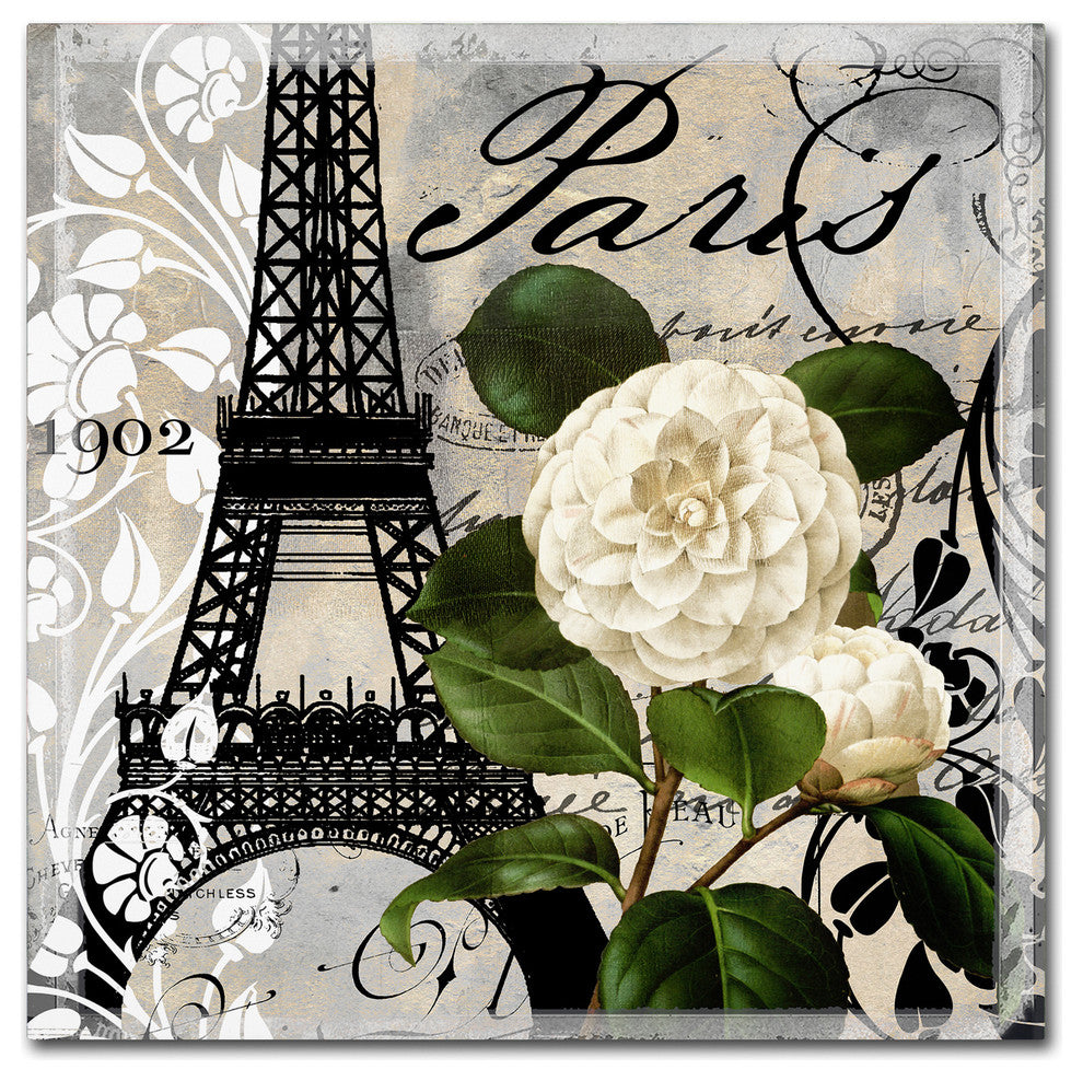Color Bakery 'Paris Blanc I' Canvas Art, 24"x24"