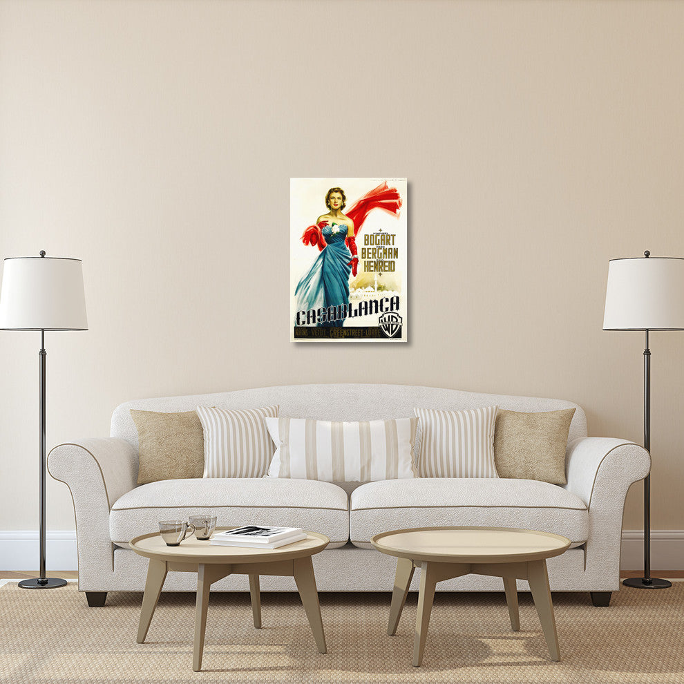 "Casablanca 1941" Stretched Canvas Giclee by Hollywood Photo Archive, 26x36"