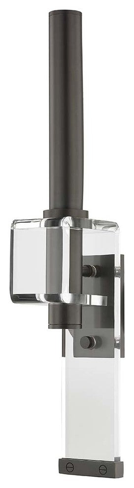 Hillcrest 1-Light Wall Sconce, Old Bronze