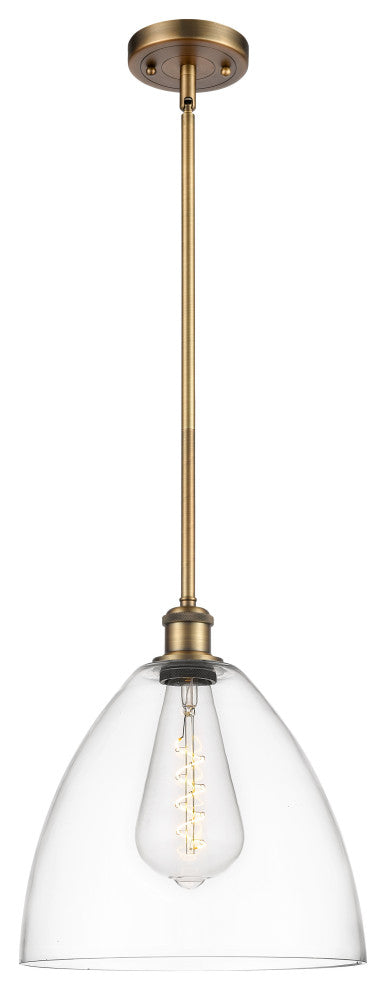 Innovations 516-1S-BB-GBD-122 1-Light Mini Pendant, Brushed Brass