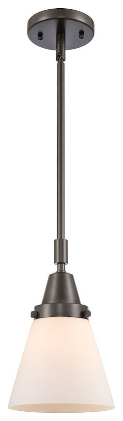 INNOVATIONS LIGHTING 447-1S-OB-G61-LED Small Cone Mini Pendant