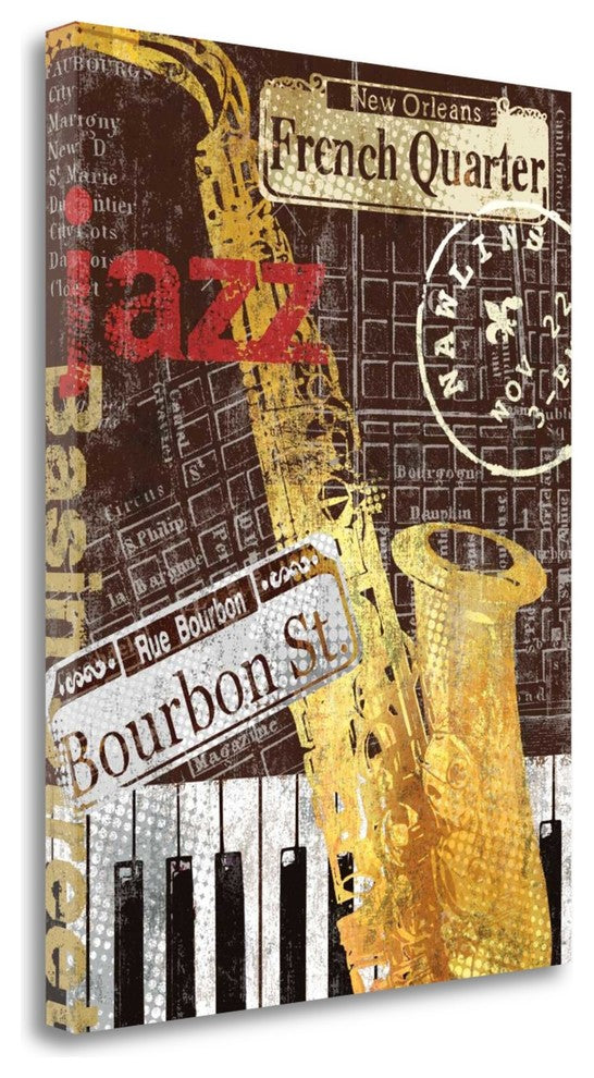 "Nawlins" By Keith Mallett, Giclee Print on Gallery Wrap Canvas, Ready to Hang
