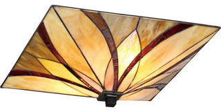 Asheville 2-Light Flush Mount, Valiant Bronze