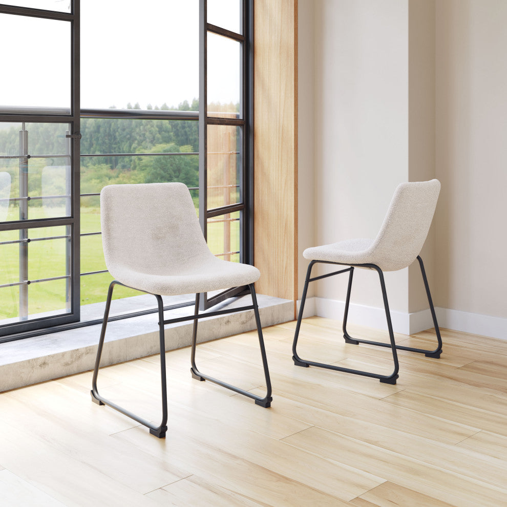 Smart Dining Chair, Set of 2 Ivory