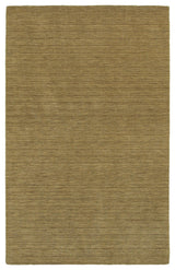 Oriental Weavers Aniston Collection Gold Solid Indoor Area Rug 5'X8'
