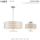 Blanchard 5-Light Brushed Nickel Pendant Chandelier