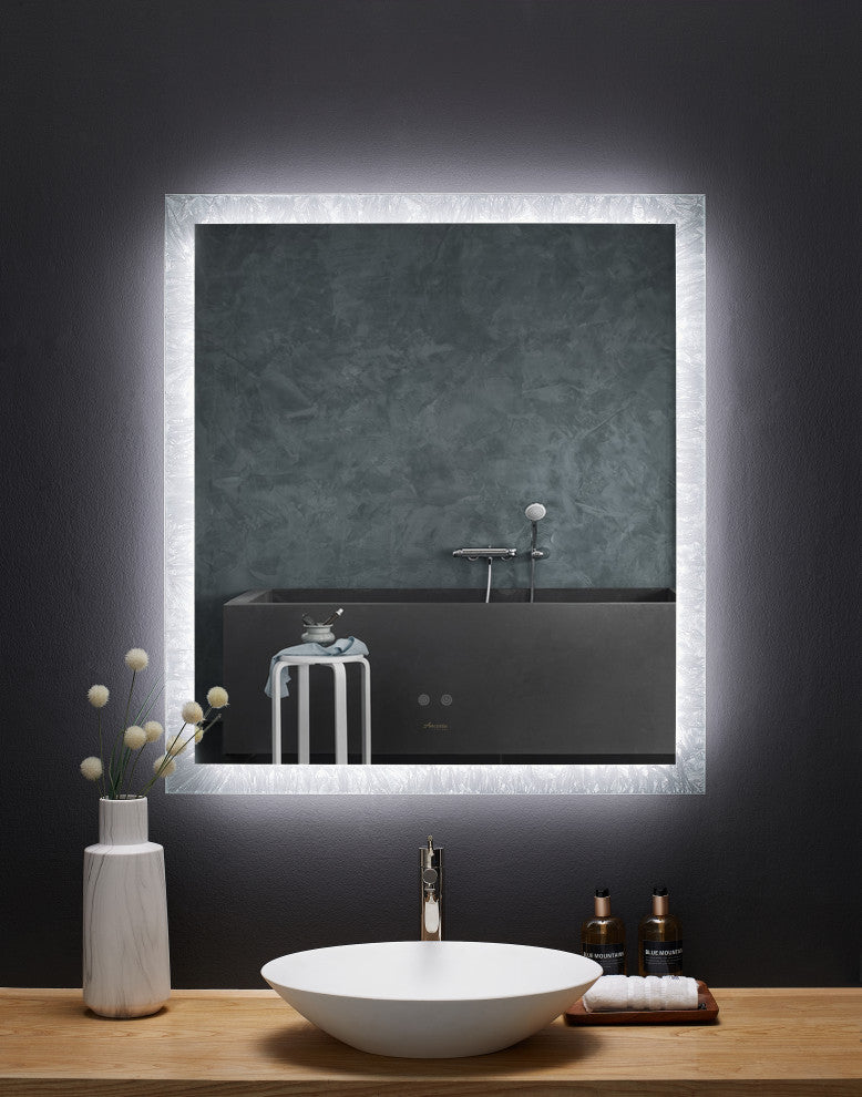 Frysta LED Frameless Mirror, 30"