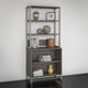 Office by kathy ireland Method Bookcase With Hutch, Cocoa