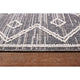 Resort Diamonds Area Rug, Gray, 2'x3'