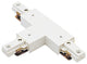 WAC Lighting J2 Track Connectors, White, T Connector