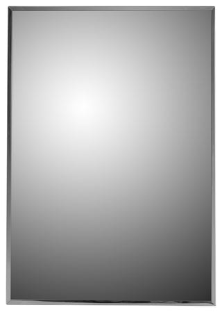 Deluxe Series Medicine Cabinet, 14"x20", Stainless Steel Frame, Surface Mount
