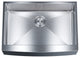 Dowell Apron Farmer Undermount Single Bowl Stainless Kitchen Sink - Small Radius, 27w X 16l X 9d