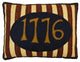 Homespice Decor 1776 Handcrafted Applique Pillow 12" x 16"