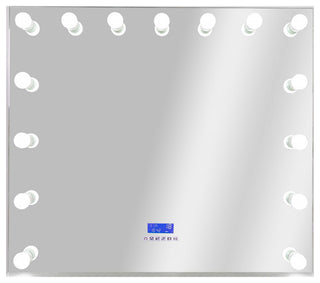 Hollywood USB Touchscreen Light Up Mirror, Silver Stand