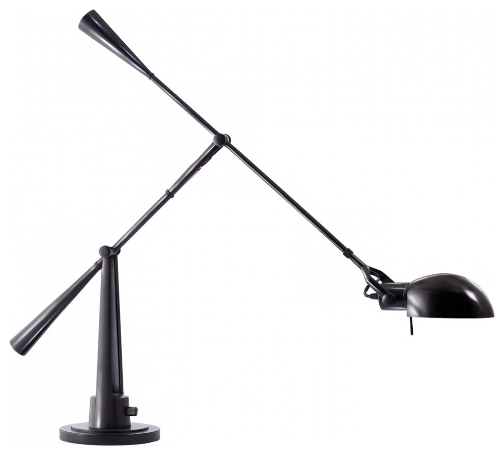 Equilibrium Black Nickel Table Lamp