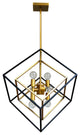 Kapria 6-Light Pendant, Vintage Bronze