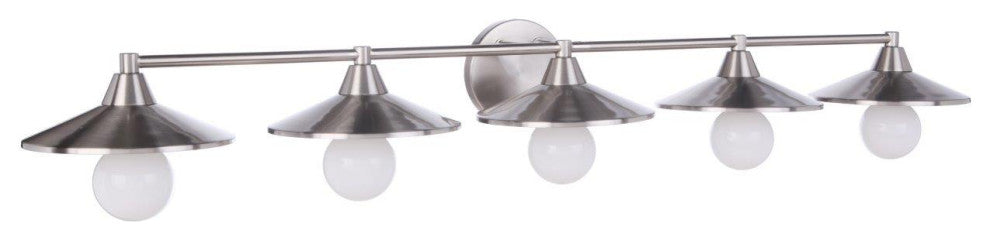 Craftmade, 12546BNK5, Isaac Vanity 5 Light