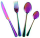 4-Piece Flatware Set Silverware Cutlery Kitchen Utensil Set